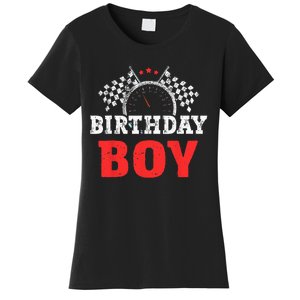 Birthday Boy Race Car Racing Car Driver Birthday Crew Women's T-Shirt