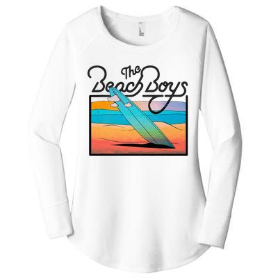 Beach Beach Sunset Women's Perfect Tri Tunic Long Sleeve Shirt