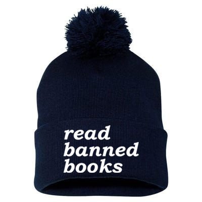 Banned Books Shirt Read Banned Books Gift For Reader Pom Pom 12in Knit Beanie