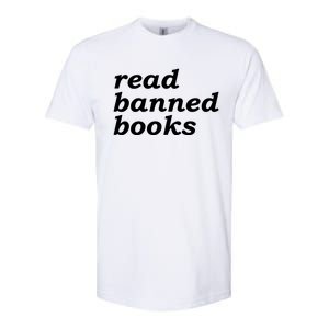 Banned Books Shirt Read Banned Books Gift For Reader Softstyle CVC T-Shirt