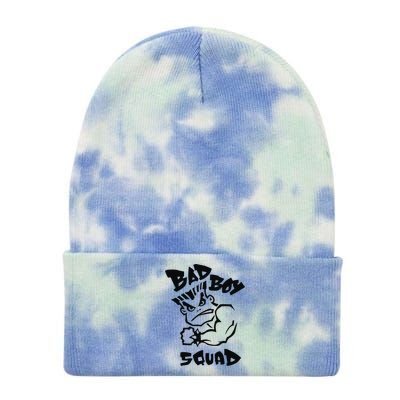 BAD BOY SQUAD Tie Dye 12in Knit Beanie