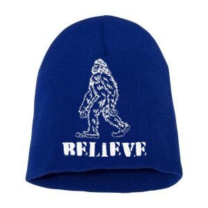 Bigfoot Believe Sasquatch Costume Halloween Short Acrylic Beanie