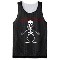 Bicken Bones Skeleton Halloween Funny Bones Love Mesh Reversible Basketball Jersey Tank