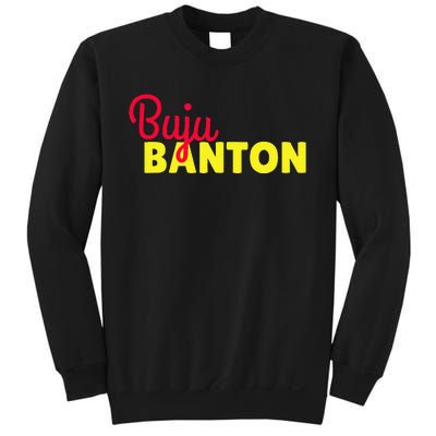 Banton Buju Signature Combined With Powerful Sweatshirt