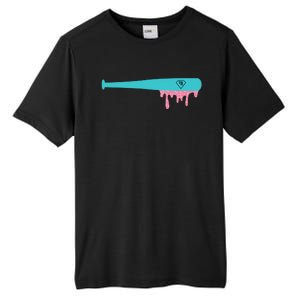 Baseball Bat Sprinkle Drip Tall Fusion ChromaSoft Performance T-Shirt