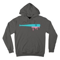 Baseball Bat Sprinkle Drip Hoodie