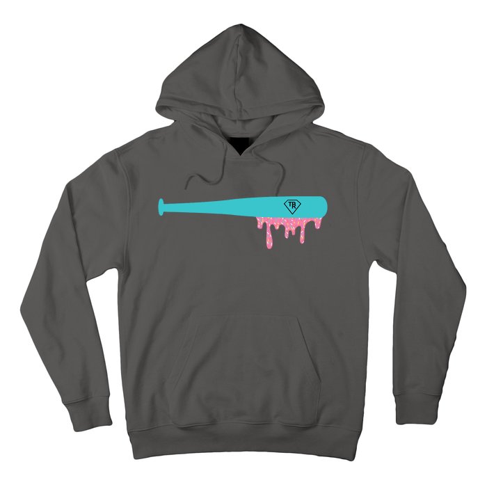 Baseball Bat Sprinkle Drip Hoodie