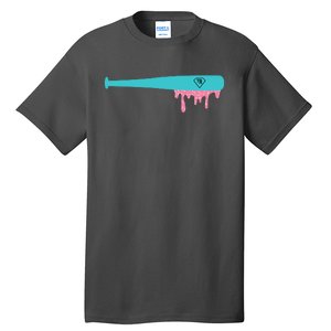 Baseball Bat Sprinkle Drip Tall T-Shirt