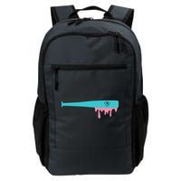 Baseball Bat Sprinkle Drip Backpack