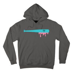 Baseball Bat Sprinkle Drip Tall Hoodie