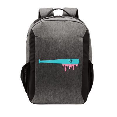 Baseball Bat Sprinkle Drip Vector Backpack
