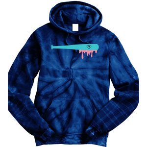 Baseball Bat Sprinkle Drip Tie Dye Hoodie