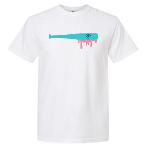 Baseball Bat Sprinkle Drip Garment-Dyed Heavyweight T-Shirt