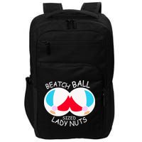 Beach Ball Sized Lady Nuts Impact Tech Backpack