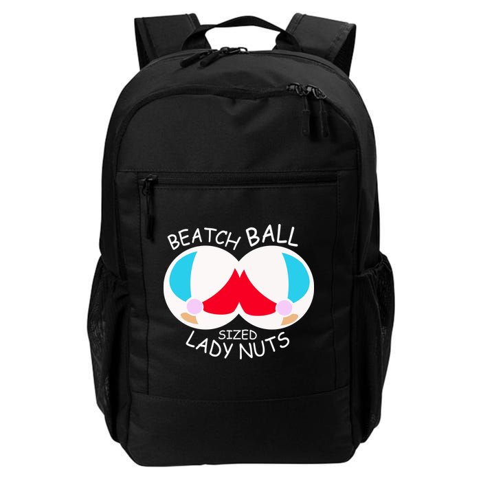 Beach Ball Sized Lady Nuts Backpack