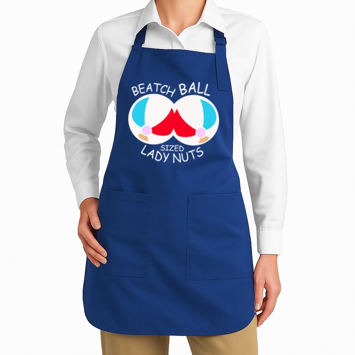 Beach Ball Sized Lady Nuts Apron