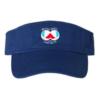 Beach Ball Sized Lady Nuts Visor
