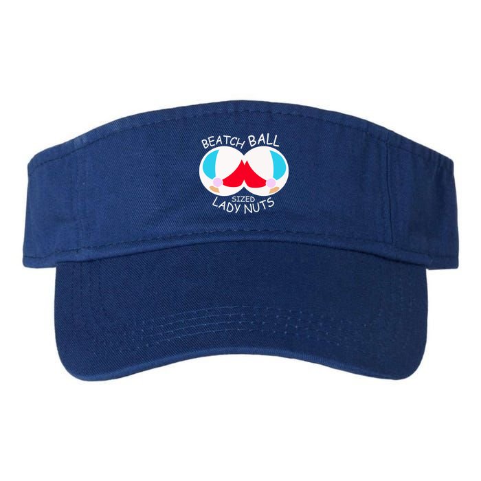 Beach Ball Sized Lady Nuts Visor