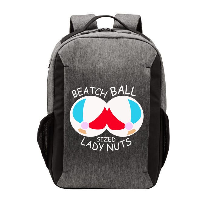 Beach Ball Sized Lady Nuts Vector Backpack