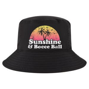 Bocce Ball Sunshine And Bocce Ball Cool Comfort Performance Bucket Hat