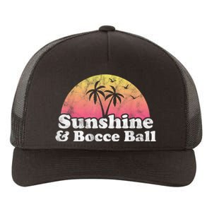 Bocce Ball Sunshine And Bocce Ball Yupoong Adult 5-Panel Trucker Hat