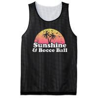 Bocce Ball Sunshine And Bocce Ball Mesh Reversible Basketball Jersey Tank