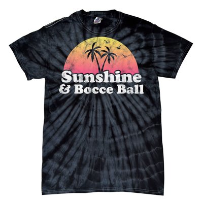 Bocce Ball Sunshine And Bocce Ball Tie-Dye T-Shirt