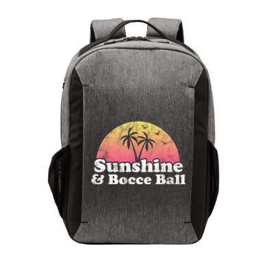 Bocce Ball Sunshine And Bocce Ball Vector Backpack