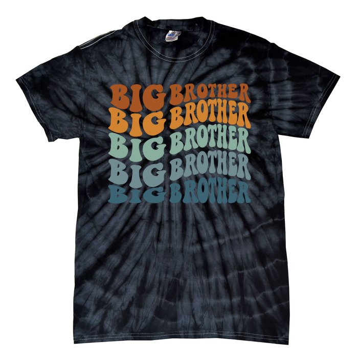 Big Brother Sibling Natural Infant Big Bro Tie-Dye T-Shirt