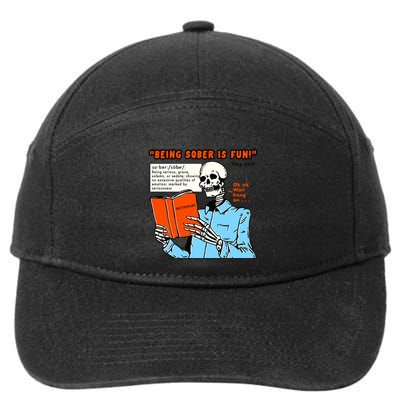 Bosssdog Being Sober Is Fun They Said Ok Ok Wait Hang On 7-Panel Snapback Hat