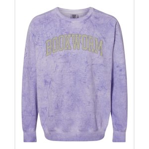 Bookworm Bookish Sook Club Colorblast Crewneck Sweatshirt