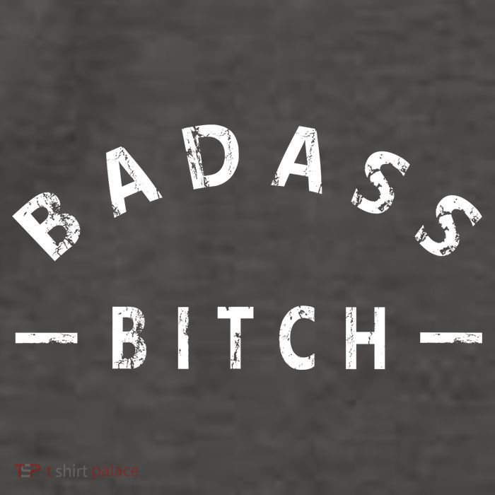 Badass Bitch Strong Hooded Gift Vector Backpack
