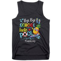 Bye Bye School Hello Pool Lunch Lady Last Day Of School Tee Tank Top