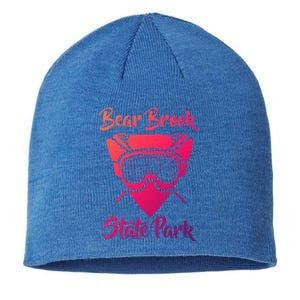 Bear Brook State Park New Hampshire Ski Sking Goggles Cute Gift Sustainable Beanie