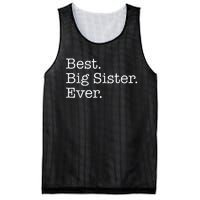 Best Big Sister Ever Mesh Reversible Basketball Jersey Tank