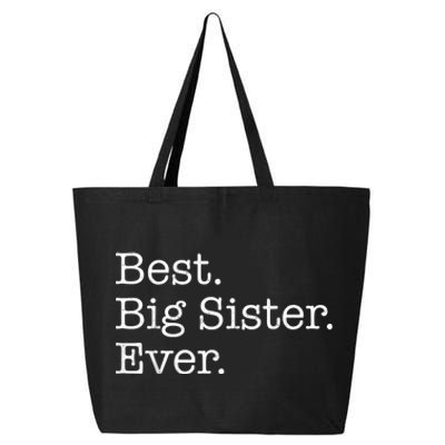 Best Big Sister Ever 25L Jumbo Tote