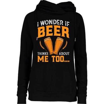 Best Beer Saying Art Womens Funnel Neck Pullover Hood