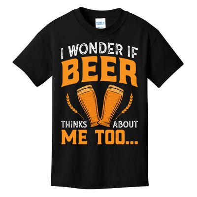 Best Beer Saying Art Kids T-Shirt