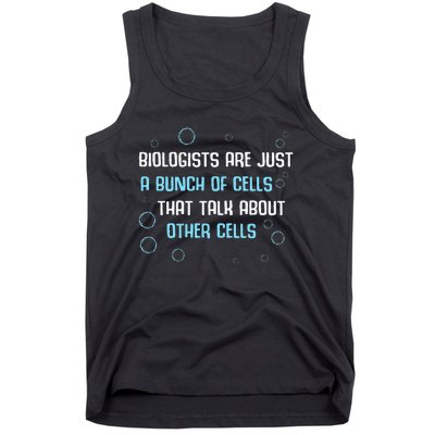 Biology Botanist Science Nature Biologist Tank Top