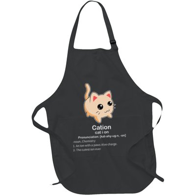 Biologist Botanist Science Nature Biology Pun Full-Length Apron With Pockets