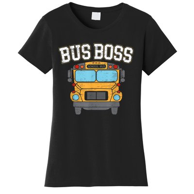 Bus Boss School Service Student Delivery Specialist Women's T-Shirt