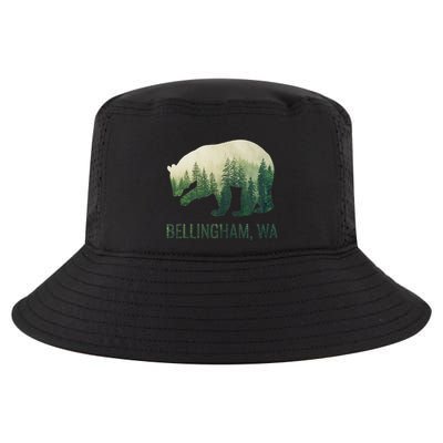 Bellingham Bear State Of Washington Pacific Nw Wildlife Cool Comfort Performance Bucket Hat