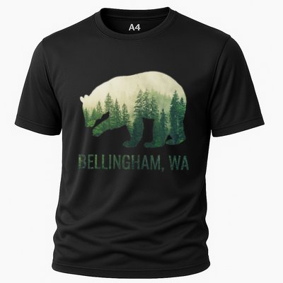Bellingham Bear State Of Washington Pacific Nw Wildlife Performance Shirt