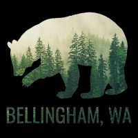 Bellingham Bear State Of Washington Pacific Nw Wildlife Cooling Performance Crew T-Shirt