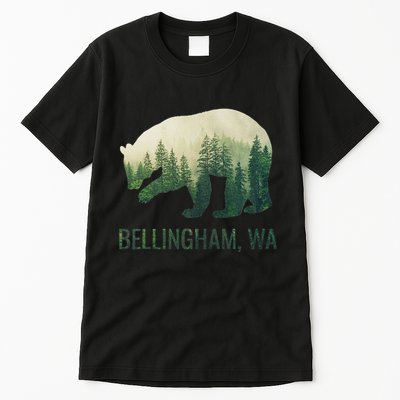 Bellingham Bear State Of Washington Pacific Nw Wildlife Tall T-Shirt