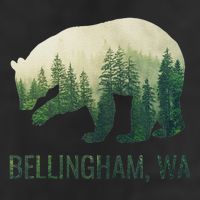 Bellingham Bear State Of Washington Pacific Nw Wildlife Adult Drive Performance Visor