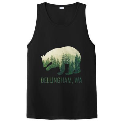 Bellingham Bear State Of Washington Pacific Nw Wildlife PosiCharge Competitor Tank