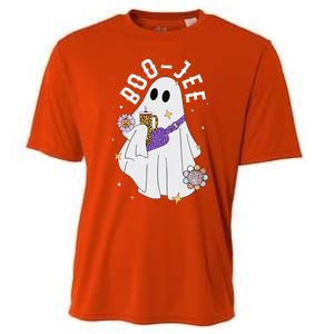 Boujee BooJee Spooky Season Cute Ghost Halloween Costume Cooling Performance Crew T-Shirt