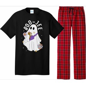 Boujee BooJee Spooky Season Cute Ghost Halloween Costume Pajama Set