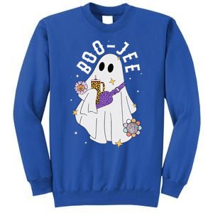 Boujee BooJee Spooky Season Cute Ghost Halloween Costume Tall Sweatshirt